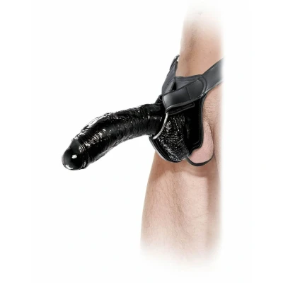 Abbildung von Umschnalldildo „Extreme Hollow Strap On“, hohl, 26 cm