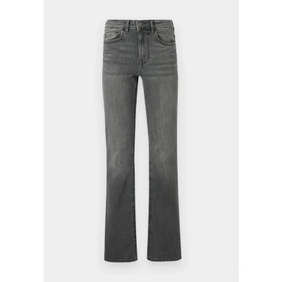 Abbildung von Vero Moda Vmflash Flared Pocket Jeans, Damen, Größe: Mx32, Dark grey denim