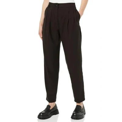 Abbildung von Replay Damen Stoffhose Baggy, Black 098 (Schwarz), 28