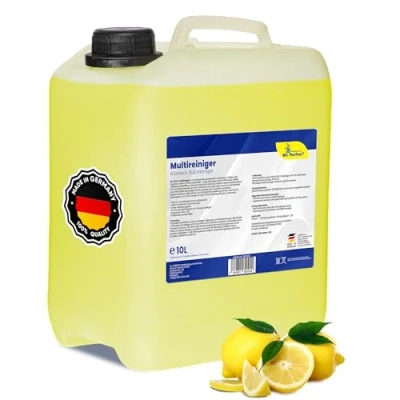 Abbildung von Mr. Perfect Multi Star Multireiniger 10L Konzentrat Polsterreiniger, Teppichreiniger, Textilreiniger, Kunststoffreiniger und Autoinnenreiniger Autoreinigung Innen &amp; Außen
