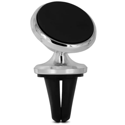 Abbildung von ONEFLOW Handyhalterung Auto Magnetisch für alle Blackviews Handyhalter mit Magnet Lüftung 360 Grad Kugelgelenk Universal KFZ Halterung Handy, Silber