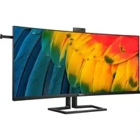 Abbildung von Philips 40B1U6903CH 40 Zoll Wide UHD Curved Monitor, 5 MP Webcam, höhenverstellbar, Lautsprecher (5120x2160, 75 Hz, HDMI, DisplayPort (in/Out), Thunderbolt, USB Hub) schwarz
