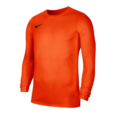Abbildung von Nike Performance PARK Langarmshirt, Herren, Größe: Large, Orangeschwarz