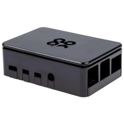 Abbildung von Digitalrise Gehäuse für Raspberry Pi 4 Model B, Farbe schwarz