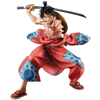 Abbildung von Megahouse One Piece Portrait of Pirates Warriors Alliance Luffy Taro Figure