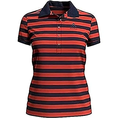 Abbildung von ODLO Wandershirt Damen Cardada I Funktionsshirt Wandern Atmungsaktiv Polo Shirt
