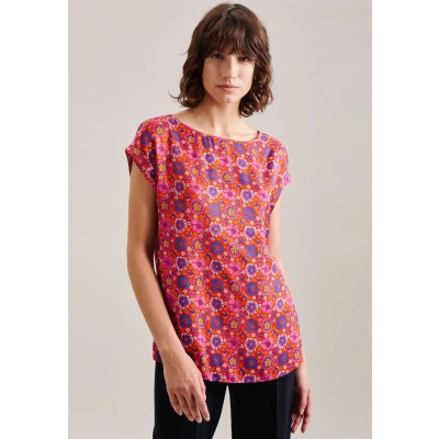 Abbildung von Seidensticker Schwarze ROSE Bluse, Damen, Größe: 34, Red