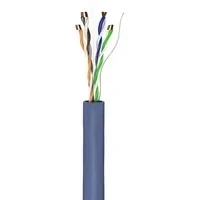 Abbildung von Goobay 96092 CAT 6a Netzwerkkabel, U/UTP, Blau, 50m Kabellänge, Cable Reel