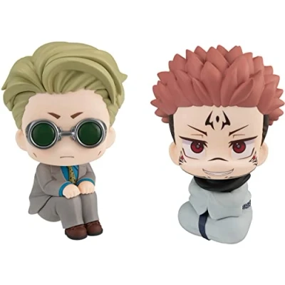 Abbildung von Megahouse Jujutsu Kaisen Look Up Serie Sukuna &amp; Nanami Figuren Set mit Geschenk