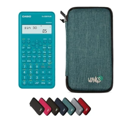 Abbildung von CALCUSO Sparpaket türkis mit Taschenrechner Casio fx 220 Plus 2nd Edition