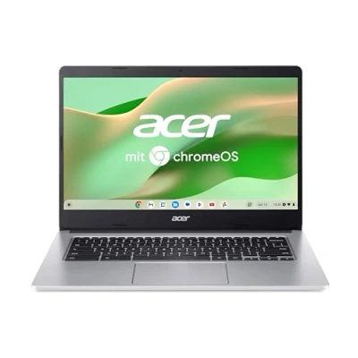 Abbildung von Acer Chromebook 314 (CB314 2H K0VA) Laptop 14&quot; FHD Display MediaTek Octa Core ARM Cortex A73/A53 (MT8183) 4 GB RAM 64 eMMC Mali G72 MP3 GPU Google ChromeOS Silber