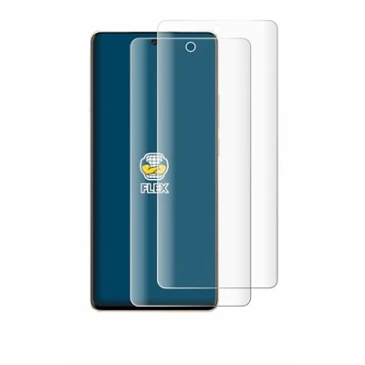 Abbildung von BROTECT 2 Stück Full Cover Schutzfolie für Vivo X100 Pro Screen Displayschutz Folie [3D Curved, Anti Fingerprint, Kristall Klar]
