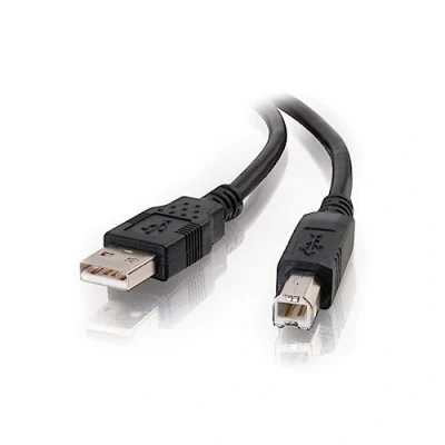 Abbildung von C2G 5M USB Druckerkabel, 2. 0 A auf B Kabel. Kompatibel mit Druckern und Scannern von HP, Epson, Brother, Samsung, Cannon allen anderen A/B Geräten