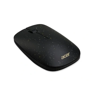 Abbildung von Acer Vero Maus AMR020 kabellos (2.4GHz Funkmaus, 1200 DPI, Smart Power Management, ergonomische für rechts und Links Händer, leises Mausrad, 30% PCR Kunststoffanteil) schwarz