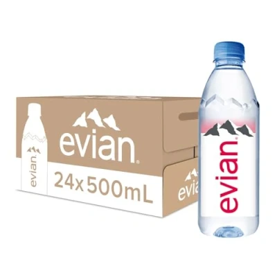 Abbildung von Evian Stillwasser, 500 ml, 24 Stück