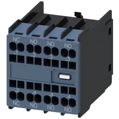 Abbildung von Siemens Hilfskontakt 3 NA + 1NC Gasdruckfeder din50012 din50005