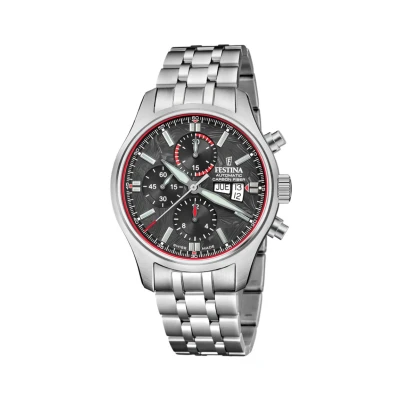 Abbildung von Festina Chronograph, Herren, Größe: One Size, Black