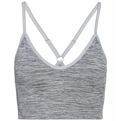 Abbildung von ODLO Padded Seamless Sports BRA Sportbh mit leichter Stützkraft, Damen, Größe: Small, Light grey