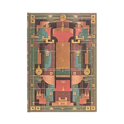 Abbildung von Paperblanks 13 Monatskalender 2025, Die Höhle des Löwen, Midi, Horizontal, Elastikband Verschluss