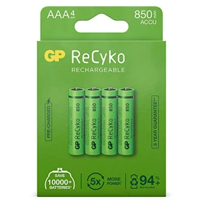 Abbildung von GP ReCyko+ 4 Akkus AAA Micro Akku 2900434260001