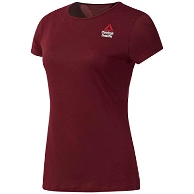 Abbildung von Reebok Rc Ac + Cotton Tee Games Damen T Shirt XS Merlot/Merlot