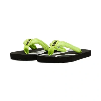 Abbildung von Puma Unisex Kinder Epic V2 Flip Flop, Lime Pow Black White, 31 EU