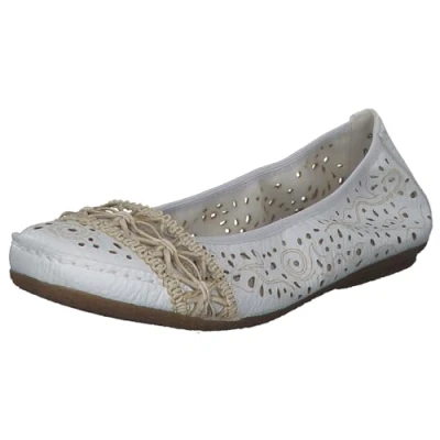 Abbildung von Rieker Ballerina Slipper, Flache Schuhe mit Rundum Gummizug