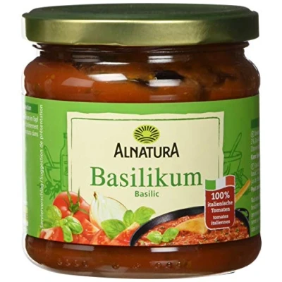 Abbildung von Alnatura Bio Tomatensauce Basilikum 350ML