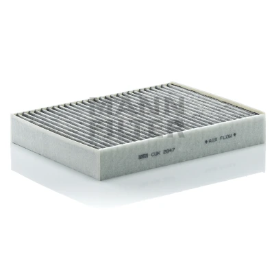 Abbildung von MANN FILTER CUK 2847 Innenraumfilter Aktivkohlefilter 278 219 41 VOLKSWAGEN: Touareg II, PORSCHE: Cayenne