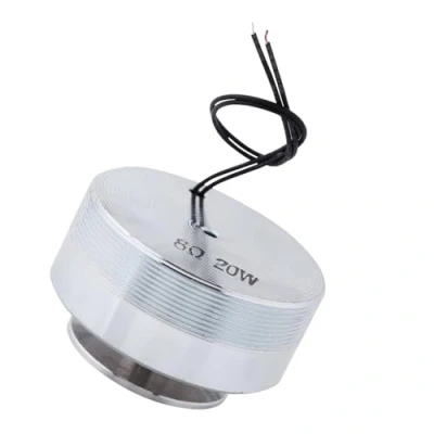 Abbildung von Duokon 1 Stücke 50 MM 2 Zoll Alle Frequenz Resonanz Lautsprecher Vibration Runde Starke Bass Lautsprecher(4 Ω 25 w)