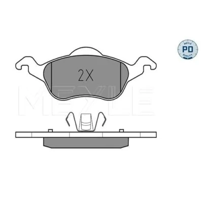 Abbildung von MEYLE 025 231 5419/PD Bremsbelagsatz PD Quality Vorderachse exkl. Verschleißwarnkontakt mit Anti Quietsch Blech FORD: Focus Mk1 Kombi