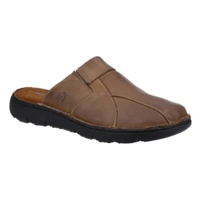Abbildung von Hush Puppies Carson Mule Sandale en cuir pour homme