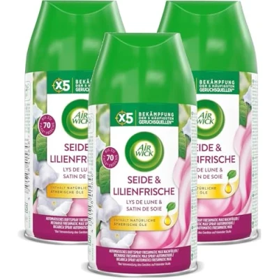 Abbildung von Air Wick Freshmatic Max Nachfüller 3x Seide &amp; Lilienduft 250ml