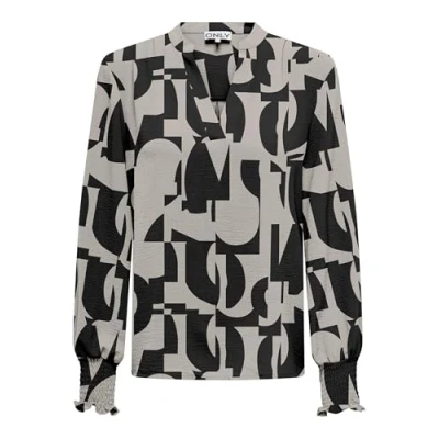 Abbildung von Onlmette V Neck Ls Smock Top Noos WVN