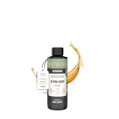 Abbildung von alphazoo Alpha Barf Futteröl für Hunde 100 ml