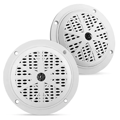 Abbildung von Pyle Outdoor Lautsprecher Boxen 20W wasserdichte Box Passiv, perfekt für Jede Umgebung: auf Booten, Pool Lautsprecher, Sauna oder als Musikanlage Terrasse