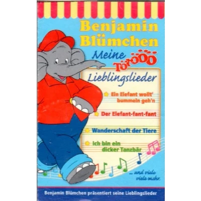Abbildung von Meine Lieblingslieder Benjamin Blümchen Kassette