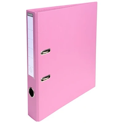Abbildung von 10 x Exacompta Ordner Premium A4 PVC 50mm rosa