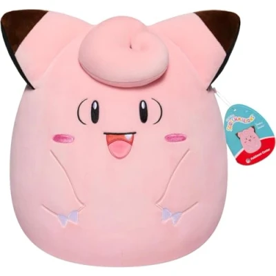 Abbildung von Squishmallows Kuscheltier Pokémon Piepi 25 cm (NEU &amp; OVP)