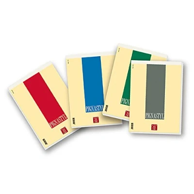 Abbildung von Pigna 0213748bi Block A4 mit Punkt metallisch, 70 Blatt, 10er Pack