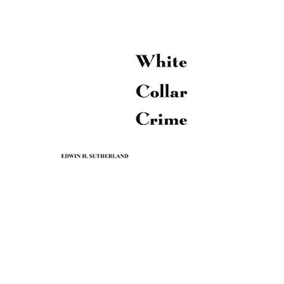 Abbildung von White Collar Crime