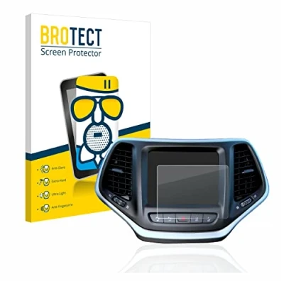 Abbildung von BROTECT Entspiegelungs Schutzglas für Jeep Cherokee Uconnect 8.4&quot; Schutz Folie Panzerfolie Glas Matt [Extrem Kratzfest 9H, Anti Reflex]