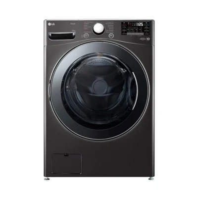 Abbildung von LG Waschmaschine Big Capacity F11WM17TS2B, 17 kg, 1000 U/min, AquaStop System, Wäsche nachlegen, ThinQ® App, Metallic Black Steel