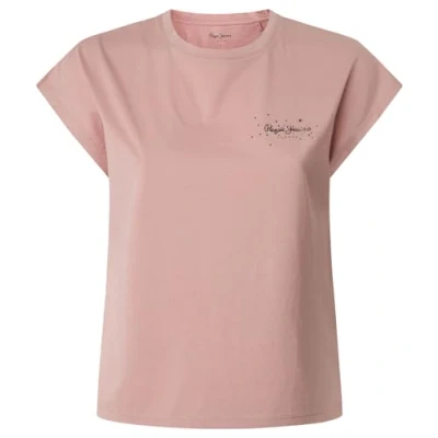 Abbildung von Pepe Jeans Lorena Tshirt print, Damen, Größe: XL, Washed pink