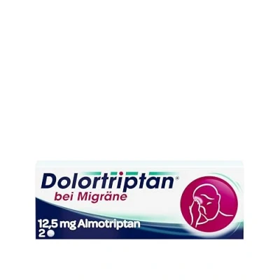 Abbildung von Dolortriptan bei Migr�ne mit Almotriptan 2 St