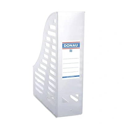 Abbildung von Magazinhalter A4 Mesh Transparent Weiß 85mm 1 Stk.