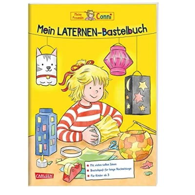 Abbildung von Conni Gelbe Reihe (Beschäftigungsbuch): Mein Laternen Bastelbuch: Tolle Ideen zum Gestalten schöner für alle Kinder ab 5 Jahren