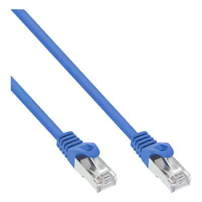 Abbildung von InLine 72502B Patchkabel, SF/UTP, Cat.5e, blau, 2m
