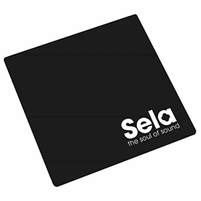Abbildung von Sela SE 006 Cajon Pad Black, Sitzauflage, Sitzkissen, Polster für Cajons (Maße 26x26 cm), Zubehör, Anti Rutsch