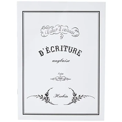 Abbildung von J. Herbin 90100T Übungsheft für Kalligraphie (Ideal die englische Schrift)